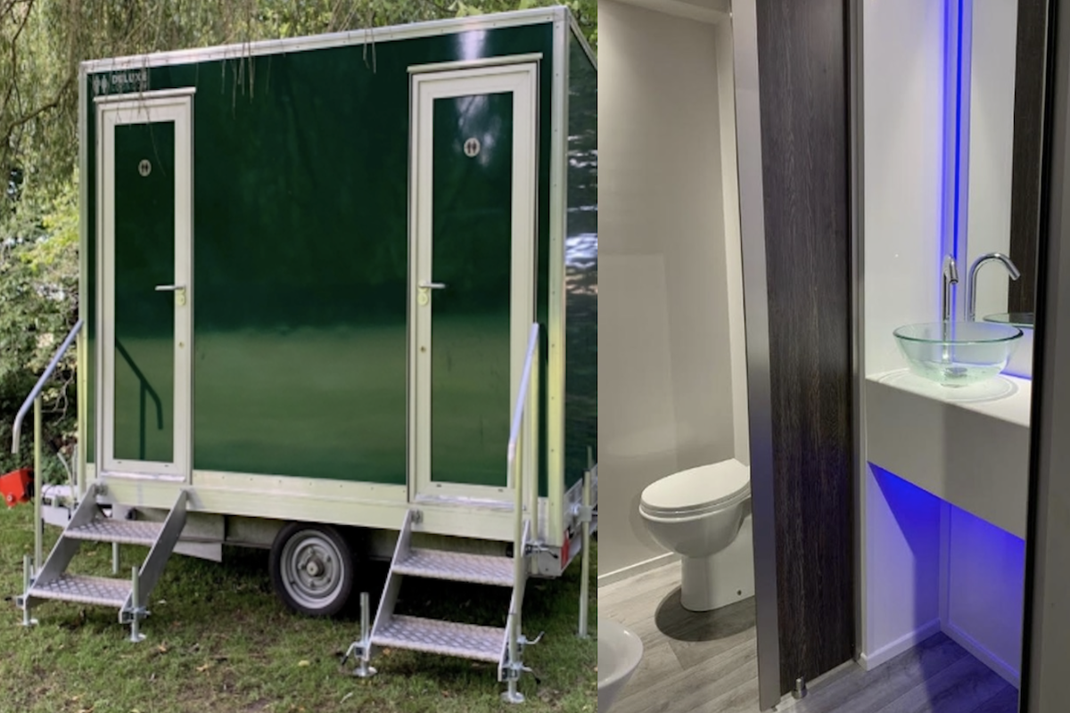 1+1 Luxury Trailer Toilet